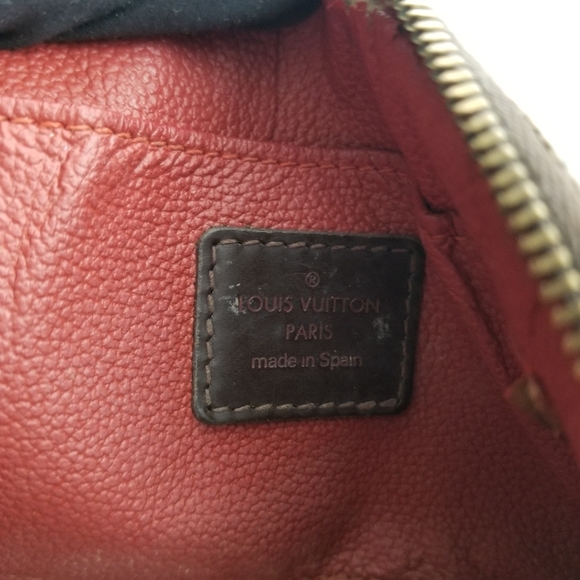 Louis Vuitton Vintage Makeup pouch Damier ebene print - Picture 5 of 16